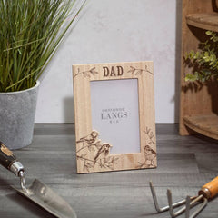 Dad Bird Photo Frame|Ffrâm Dad