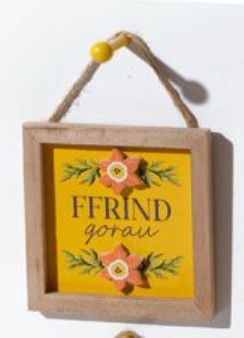 Ffrind Gorau Hanging Plaque|Addurn Ffrind Gorau