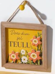 Does dim fel TEULU Hanging Plaque|Addurn Does Dim Fel TEULU