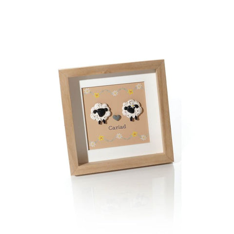 Framed Cariad Easel|Ffrâm Cariad