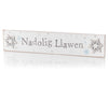 Nadolig Llawen Plaque with 3D Snowflakes|Addurn Nadolig Llawen