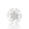 Welsh Christmas Snowflake Block|Addurn Nadolig Pluen Eira