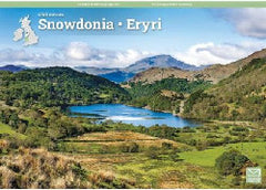 Snowdonia 2025 A4 Calendar|Calendr Eryri 2025 A4