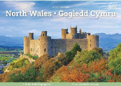 North Wales A5 2025 Calendar|Calendr A5 Gogledd Cymru 2025