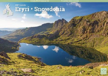 Snowdonia 2027 Calendar A4|Calendr Eryri A4 2027