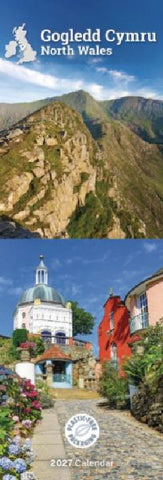 North Wales Slim Calendar 2027|Calendr 2027 Gogledd Cymru