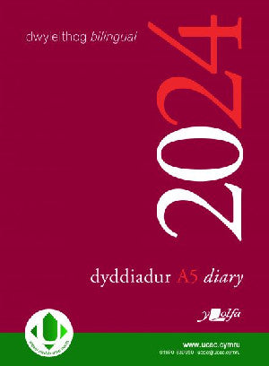 A5 Academic Diary 2024|Dyddiadur Addysg A5 Y Lolfa 2024