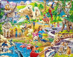 An Exciting Day at the Zoo Jigsaw|Jig-so Diwrnod Cyffrous yn y Sw