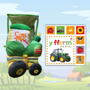 Tudur y Tractor a Llyfr Babi