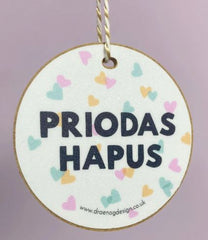 Priodas Hapus Hanger|Addurn Priodas Hapus