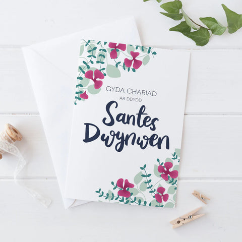 Gyda Chariad ar ddydd Santes Dwynwen