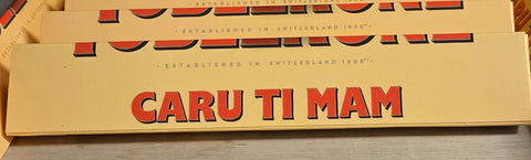Toblerone Caru Ti Mam