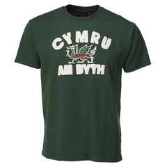 Green 'Cymru Am Byth' T-Shirt|Crys Gwyrdd 'Cymru Am Byth'