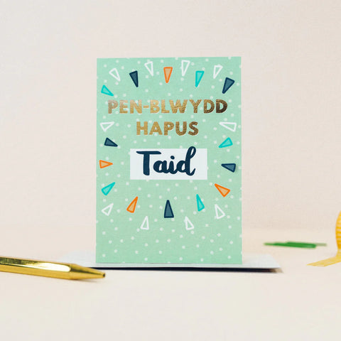 Pen-blwydd Hapus Taid