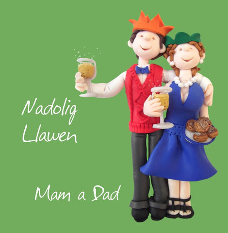 Nadolig Llawen Mam a Dad