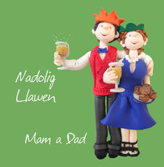 Nadolig Llawen Mam a Dad