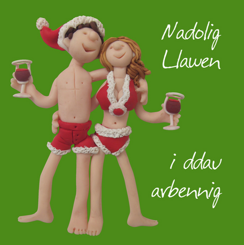 Nadolig Llawen i Ddau Arbennig