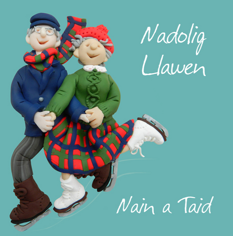 Nadolig Llawen Nain a Taid