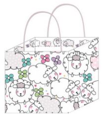 Sheep Small Gift Bag | Bag Anrheg Defaid (Bach)