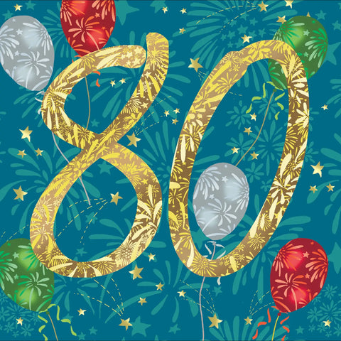Penblwydd Hapus - 80