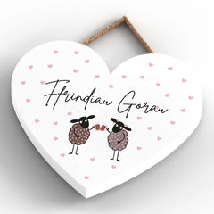 Ffrindiau Gorau Hanging Plaque|Addurn Calon Ffrindiau Gorau