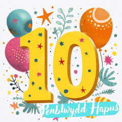 Penblwydd Hapus 10