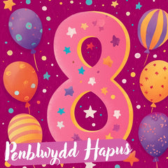 Penblwydd Hapus 8