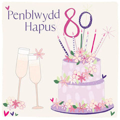 Penblwydd Hapus 80