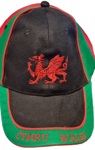 Cymru/Wales Green Brim Baseball|Cap Pig Cymru/Wales