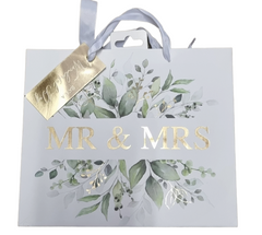 Mr & Mrs Medium Gift Bag | Bag Anrheg Mr & Mrs