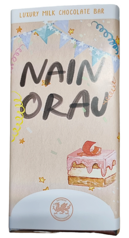Nain Orau Milk Chocolate Bar|Siocled Nain Orau