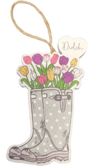 Diolch Flower Welly Hanger|Addurn Diolch