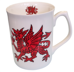 Welsh Dragon Mug|Mwg Draig Goch