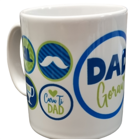 Dad Gorau Mug|Mwg Dad Gorau