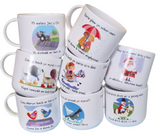 Dau Dderyn Bach Mug|Mwg Dau Dderyn Bach