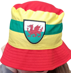 Wales Flag Bucket Hat |Het Bwced Cymru