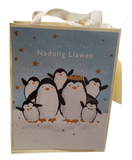 Nadolig Llawen Medium Gift Bag | Bag Anrheg Nadolig Llawen Canolig