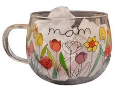 Mam Glass Mug|Mwg Gwydr Mam