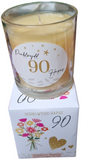 Cannwyll Penblwydd Hapus 90 Candle, WCAPCT112