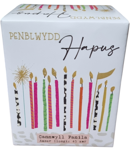 Penblwydd Hapus Candle|Cannwyll Penblwydd Hapus