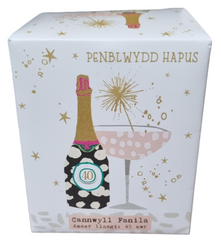 Penblwydd Hapus 40 Candle|Cannwyll Penblwydd Hapus 40