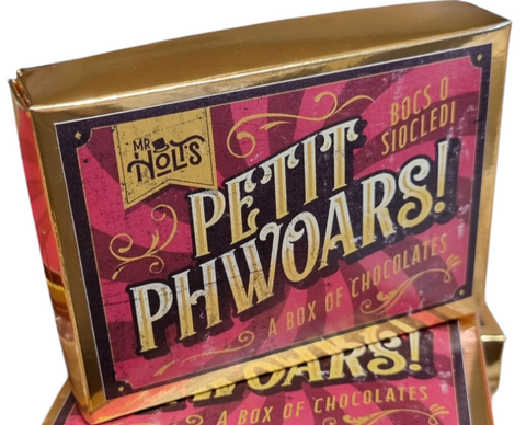 Mr Holt's Petit Phwoars! A box of Chocolates|Mr Holt's Petit Phwoars! Bocs o Siocledi