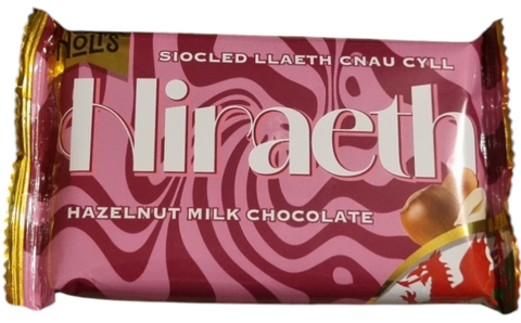 Hiraeth (Hazelnut Milk Chocolates)|Hiraeth (Siocled Llaeth Cnau Cyll)