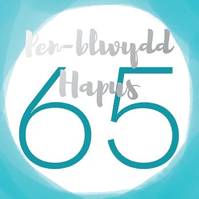 Pen-blwydd Hapus 65