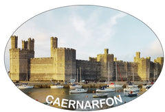 Caernarfon Castle Sticker|Sticr Castell Caernarfon