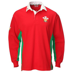 Long Sleeve Wales Rugby Shirt|Crys Rygbi Oedolion Cymru