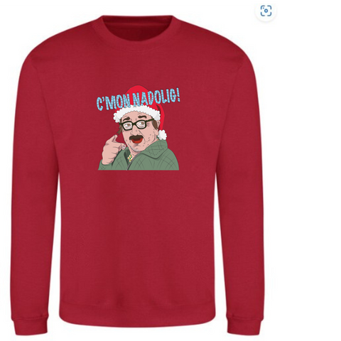 C'mon Nadolig! Sweatshirt|Siwmper C'mon Nadolig!
