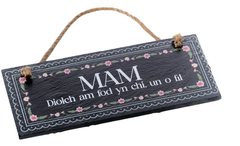 Mam Slate Plaque|Addurn Llechen Mam