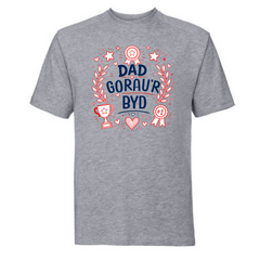 Dad Gorau'r Byd (T-shirt)|Dad Gorau'r Byd (Crys-t)