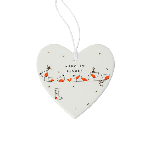 Nadolig Llawen Hanging Decoration|Addurn Nadolig Llawen